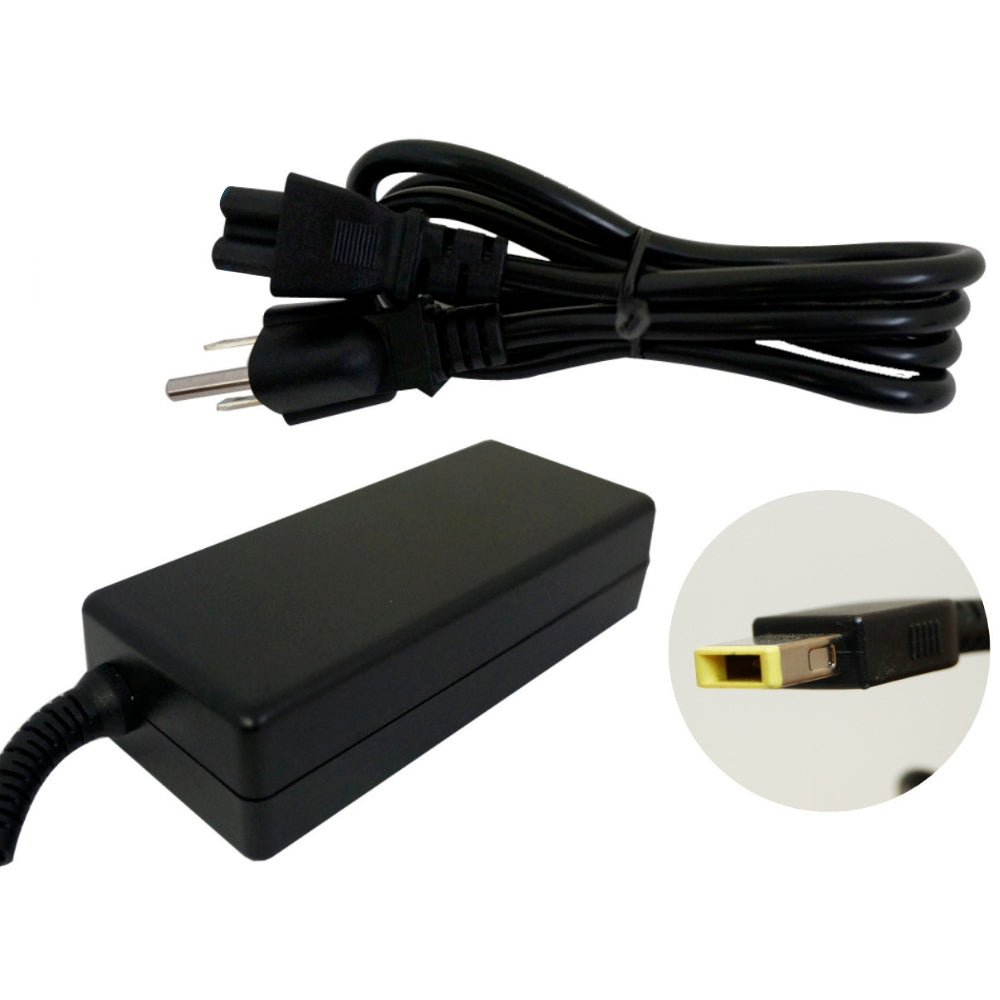 Cargador / Adaptador para Laptop AC-Lenovo-Cuadrada GENERICO de 90W 20V/4.5A PUNTA CUADRADA AMARILLA - Cargador / Adaptador para Laptop AC-Lenovo-Cuadrada GENERICO de 90W 20V/4.5A PUNTA CUADRADA AMARILLA -